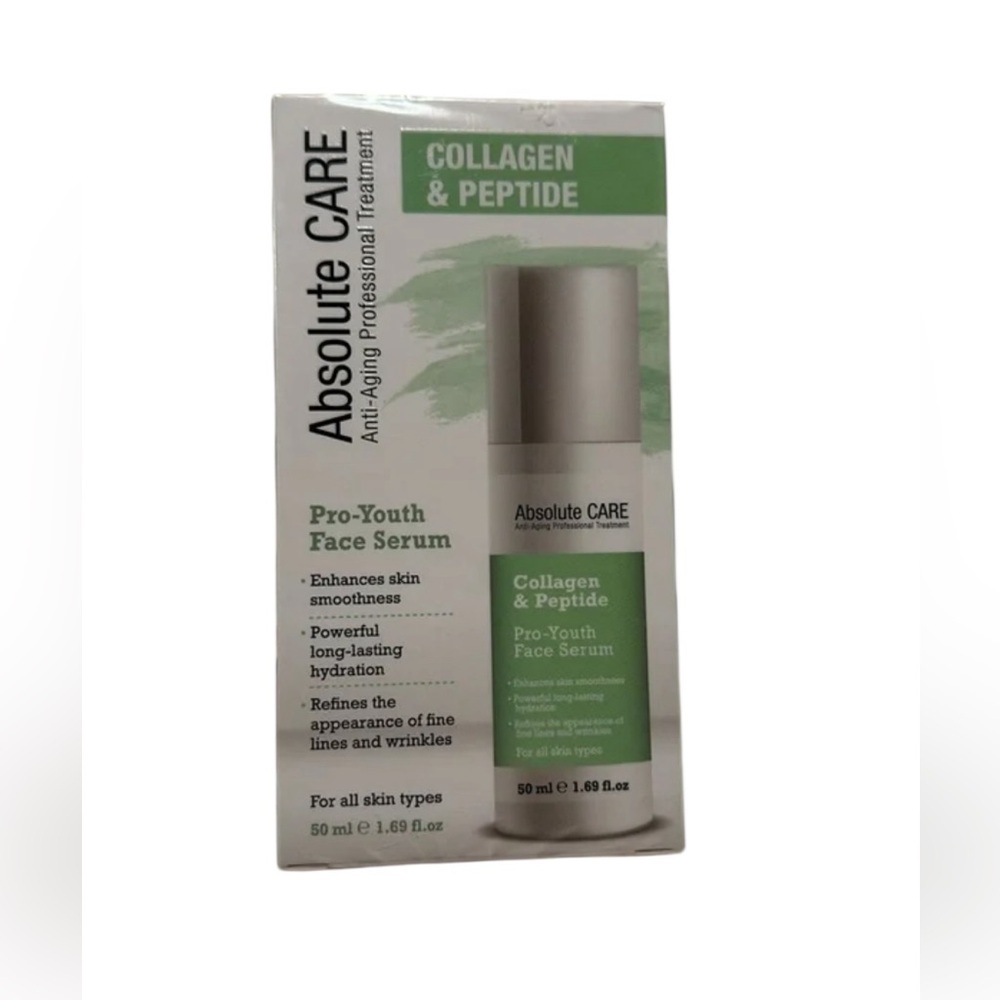 Absolute Care Anti-Aging Treatment Collagen/Peptides Pro-Youth Face Serum